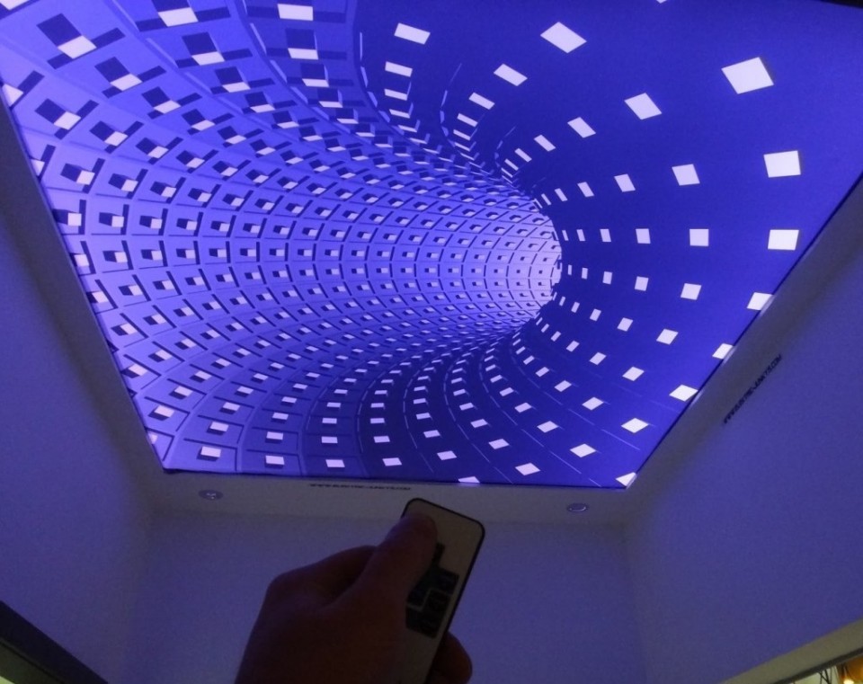 Заказать 3d натяжные потолки в г. Новосиль